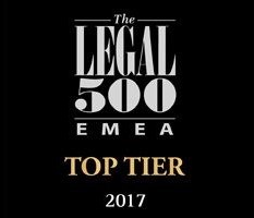 top-tier-2017 Legal 500 EMEA TOP TIER 2017
